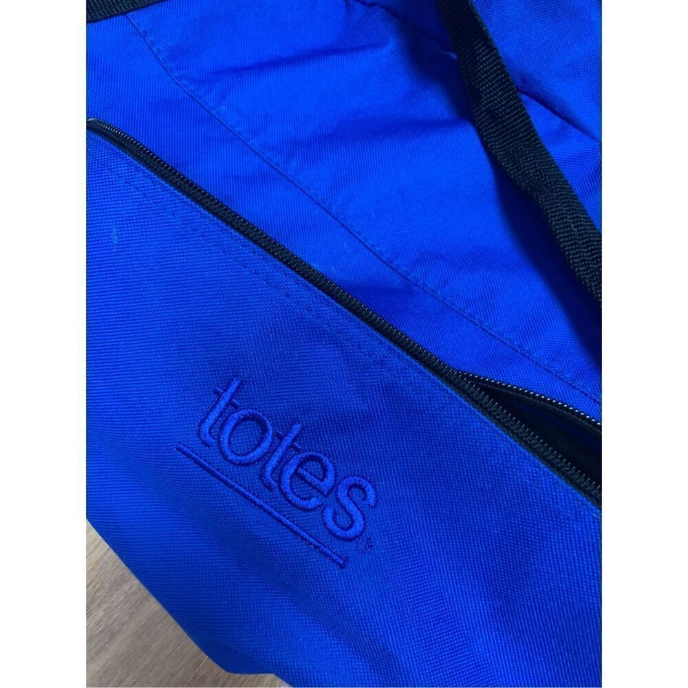 Totes Unisex Nylon Travel Gym Duffle Bag Blue One Size - Picture 2 of 6